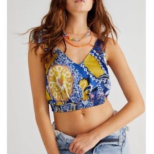 Free People Weekend In Montauk Cropped Tank